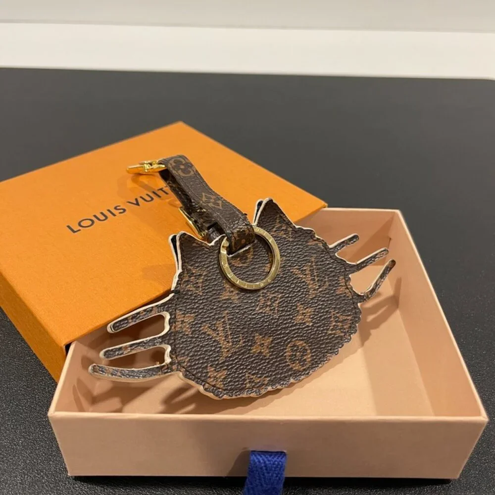 Louis Vuitton Catogram Monogram/Epi Bag Charm/Key Holder (JB1409)